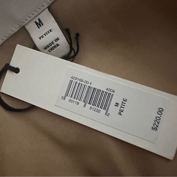 NWT BR Relaxed Unstructured Blazer - Desert Plain - Size Medium Petite - Picture 6 of 8